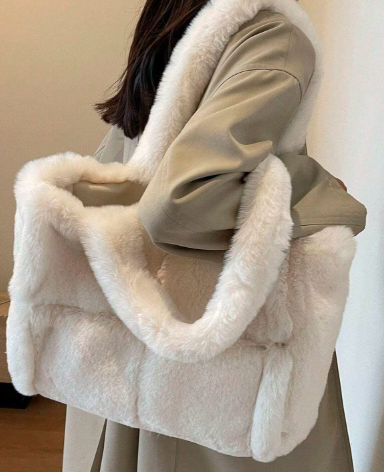 大容量 ぬいぐるみトートバッグ、ファッション ミニマリストデザイン 