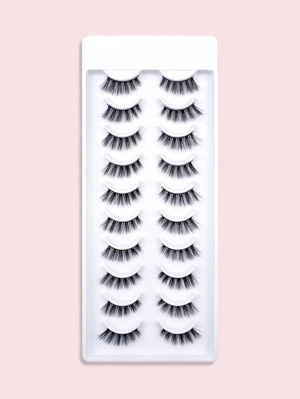 10pairs Cat Eye False Eyelashes