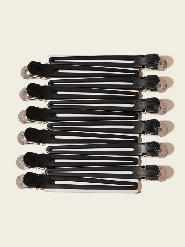 12pcs Solid Salon Hair Clip
