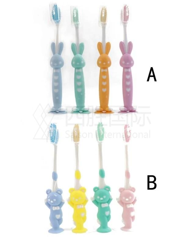 4pcs Cartoon Kids Toothbrush