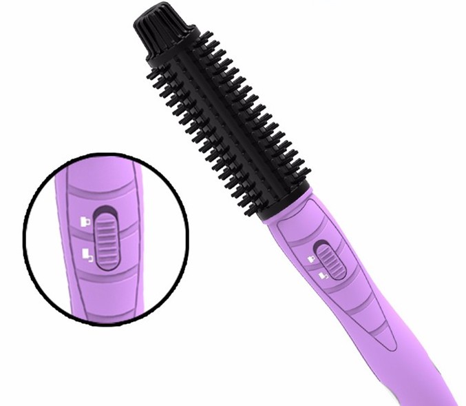 both negative ion fluffy Straight hair comb curling stick