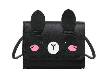 マルチカードスロット付き かわいい ファッション フェイクレザー コイン 猫 カードバッグ