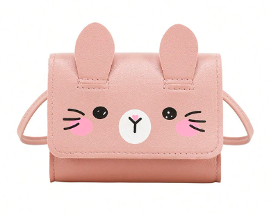 マルチカードスロット付き かわいい ファッション フェイクレザー コイン 猫 カードバッグ